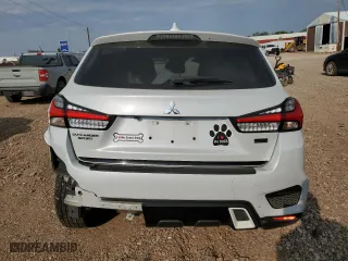 2022 Mitsubishi Outlander Sport ES with VIN JA4APUAU4NU017791, listed as a Copart auction lot 69418014 with 34,823 mi miles and Salvage Title. Bid and sale history available at carsss.com. Image 6.