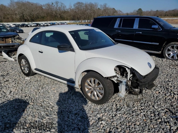 2016 Volkswagen Beetle with VIN 3VWF07AT8GM630252, listed as a Copart auction lot 43537635 with 94,350 mi miles and Salvage Title. Bid and sale history available at DreamBid. Image 4.