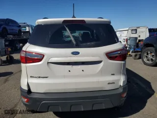 2020 Ford EcoSport SE with VIN MAJ6S3GL8LC354945, listed as a Copart auction lot 50928365 with 30,901 mi miles and Salvage Title. Bid and sale history available at carsss.com. Image 6.