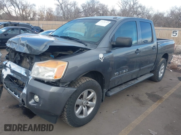 2014 Nissan Titan Pro-4X with VIN 1N6BA0EC3EN514358, listed as a IAAI auction lot 41636363 with 166,201 mi miles and . Bid and sale history available at DreamBid. Image 17.