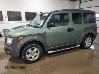 2004 Honda Element EX with VIN 5J6YH28654L003037, listed as a Copart auction lot 50007225 with 148,224 mi miles and Clean Title. Bid and sale history available at DreamBid. Image 1.