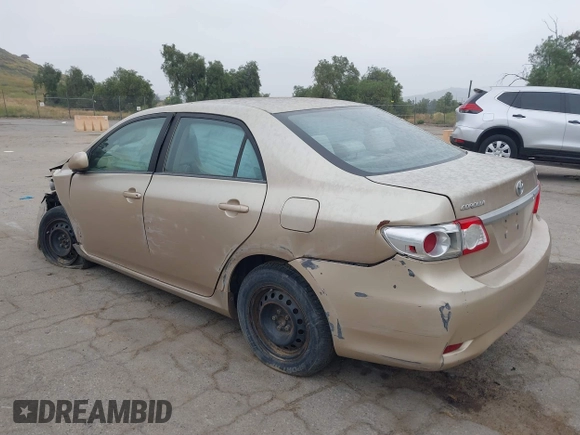 2011 Toyota Corolla L with VIN 2T1BU4EE3BC607950, listed as a IAAI auction lot 39460408 with 158,699 mi miles and . Bid and sale history available at DreamBid. Image 3.