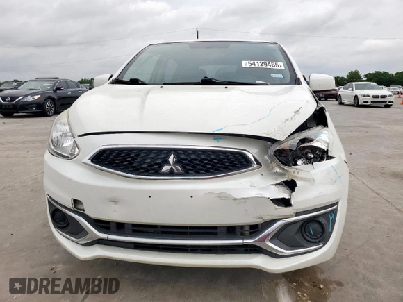 2018 Mitsubishi Mirage ES с VIN ML32A3HJ3JH013626, выставлен на аукционе Copart как лот 54129455 с пробегом 168 445 миль миль и Списание • Salvage title. История ставок и продаж доступна на DreamBid. Изображение 5.