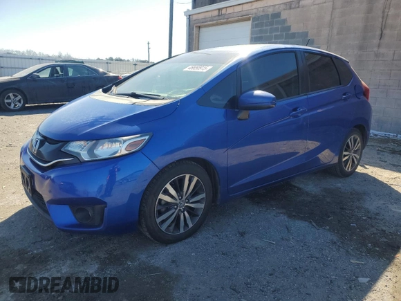 2015 Honda Fit EX-L with VIN 3HGGK5H82FM775245, listed as a Copart auction lot 46650915 with 162,307 mi miles and Clean Title. Bid and sale history available at carsss.com. Image 1.