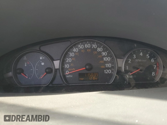 2003 Saturn ION ION 1 z VIN 1G8AF52F83Z143886, wystawiony jako Copart lot #84056904 z przebiegiem 115 839 mil mil oraz Szkoda całkowita • Salvage title. Historia ofert i sprzedaży dostępna na DreamBid. Obrazek 9.