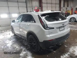 2023 Cadillac XT4 AWD Sport with VIN 1GYFZFR42PF111269, listed as a IAAI auction lot 41614455 with 21,866 mi miles. Bid and sale history available at carsss.com. Image 3.
