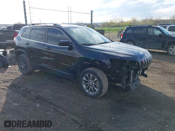 2019 Jeep Cherokee Latitude Plus with VIN 1C4PJMLB9KD245505, listed as a IAAI auction lot 42153262 with 103,248 mi miles and . Bid and sale history available at DreamBid. Image 1.