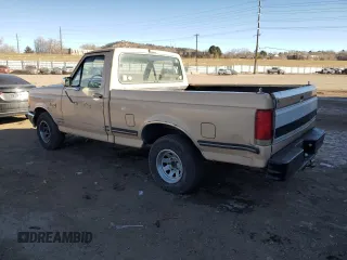 1990 Ford F-150 "S" with VIN 1FTDF15Y9LNA50360, listed as a Copart auction lot 89195765 with 88,604 mi miles and Clean Title. Bid and sale history available at carsss.com. Image 2.