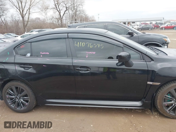 2020 Subaru WRX with VIN JF1VA1A62L9817004, listed as a IAAI auction lot 41076595 with 85,833 mi miles. Bid and sale history available at carsss.com. Image 14.