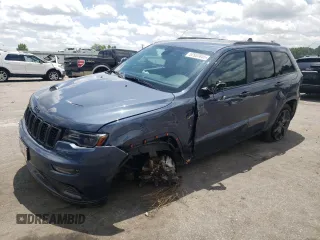 2019 Jeep Grand Cherokee Limited with VIN 1C4RJFBG0KC736276, listed as a Copart auction lot 57557845 with 62,398 mi miles and Salvage title. Bid and sale history available at DreamBid. Image 1.