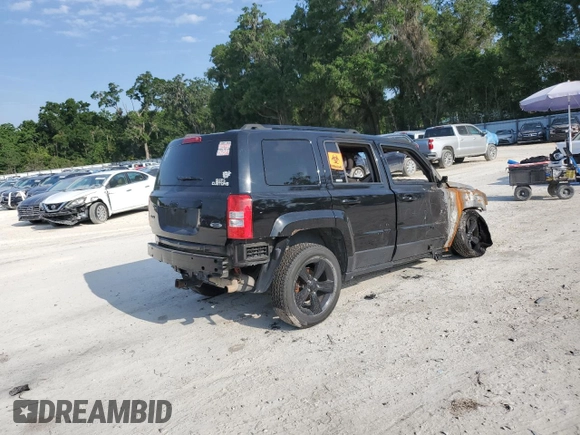 2015 Jeep Patriot Sport with VIN 1C4NJRBB7FD312291, listed as a Copart auction lot 57109755 with Not provided miles and Salvage title. Bid and sale history available at DreamBid. Image 3.