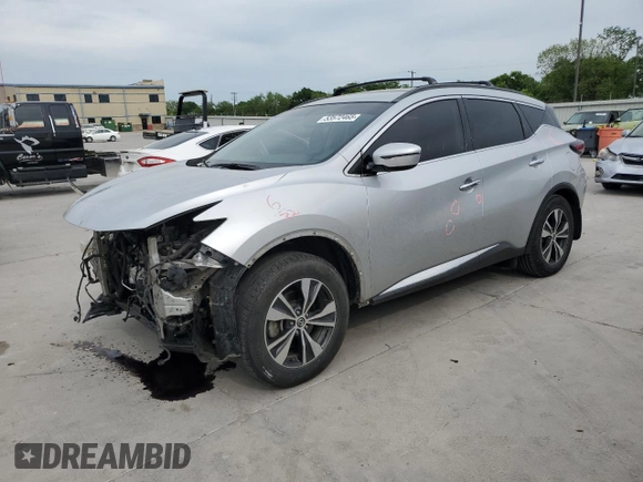 2019 Nissan Murano SV z VIN 5N1AZ2MJ8KN141473, wystawiony jako Copart lot #53572465 z przebiegiem 206 254 mil mil oraz Szkoda całkowita • Salvage title. Historia ofert i sprzedaży dostępna na DreamBid. Obrazek 1.