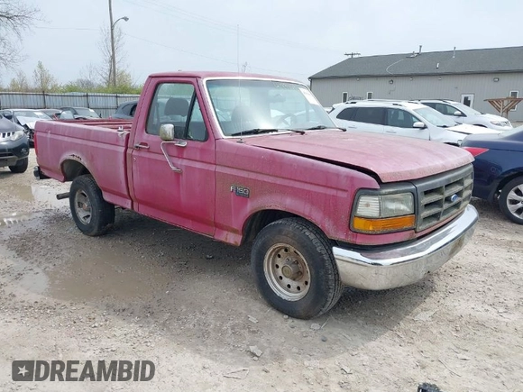 1994 Ford F-150 with VIN 1FTDF15YXRNA01001, listed as a IAAI auction lot 41994692 with 159,355 mi miles. Bid and sale history available at carsss.com. Image 1.