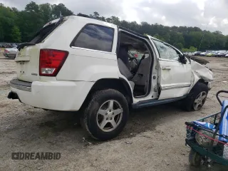 2005 Jeep Grand Cherokee Limited with VIN 1J8HR58N35C575343, listed as a Copart auction lot 57079695 with 143,772 mi miles and Salvage title. Bid and sale history available at DreamBid. Image 3.