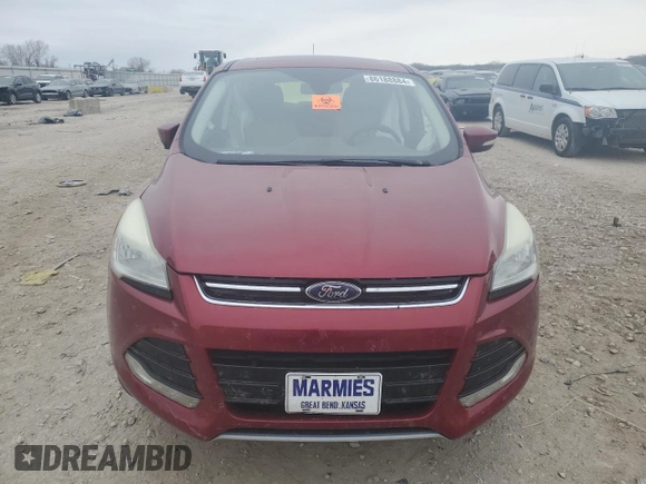 2013 Ford Escape SEL with VIN 1FMCU9H94DUC54605, listed as a Copart auction lot 86188884 with 93,494 mi miles and Salvage Title. Bid and sale history available at carsss.com. Image 5.