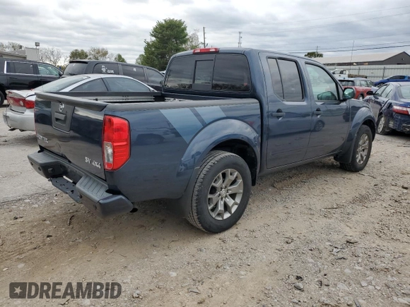 2021 Nissan Frontier SV with VIN 1N6ED0EB2MN715226, listed as a Copart auction lot 76063594 with 33,375 mi miles and Salvage title. Bid and sale history available at DreamBid. Image 3.