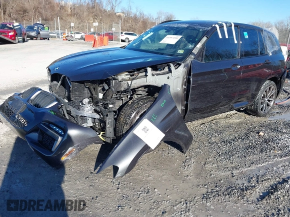2020 BMW X3 M40i with VIN 5UXTY9C02L9B37058, listed as a IAAI auction lot 41597200 with 29,715 mi miles and . Bid and sale history available at DreamBid. Image 22.