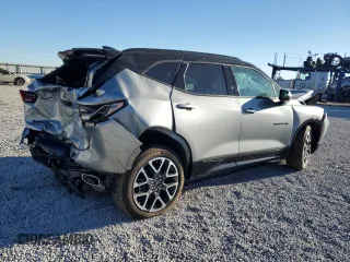 2023 Chevrolet Blazer RS with VIN 3GNKBKRS5PS136654, listed as a Copart auction lot 88350305 with 6,639 mi miles and Salvage title. Bid and sale history available at DreamBid. Image 3.