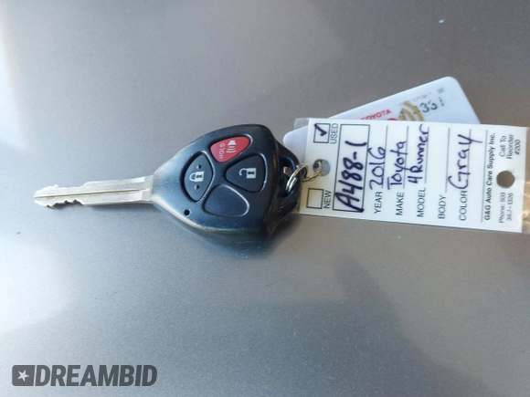2016 Toyota 4Runner Limited with VIN JTEBU5JRXG5401670, listed as a IAAI auction lot 41866805 with 86,488 mi miles and . Bid and sale history available at DreamBid. Image 11.