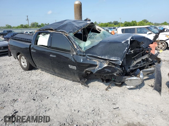2013 Ram 1500 ST with VIN 1C6RR7KG9DS528895, listed as a Copart auction lot 58054095 with Not provided miles and Salvage title. Bid and sale history available at DreamBid. Image 4.