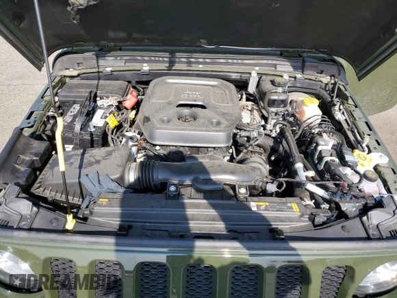 2022 Jeep Wrangler Unlimited Willys with VIN 1C4HJXDN6NW245016, listed as a Copart auction lot 51582925 with 3,029 mi miles and Salvage title. Bid and sale history available at DreamBid. Image 13.