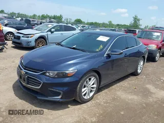 2016 Chevrolet Malibu LT with VIN 1G1ZE5ST6GF177407, listed as a IAAI auction lot 39508592 with 111,532 mi miles and . Bid and sale history available at DreamBid. Image 2.