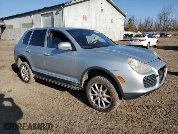 2004 Porsche Cayenne Turbo with VIN WP1AC29P44LA92904, listed as a Copart auction lot 50638695 with Not Provided miles and Clean Title. Bid and sale history available at DreamBid. Image 4.