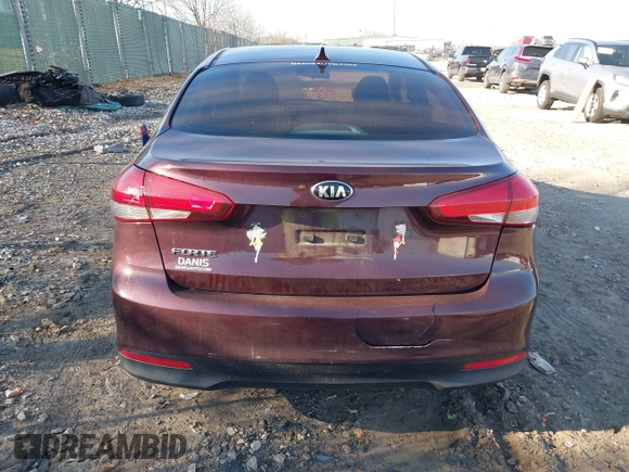 2017 Kia Forte LX with VIN 3KPFK4A77HE056947, listed as a IAAI auction lot 41768427 with 50,315 mi miles. Bid and sale history available at carsss.com. Image 16.