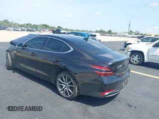 2023 Genesis G70 2.0T z VIN KMTG34TA4PU135164, wystawiony jako IAAI lot #42209723 z przebiegiem 14 251 mil mil oraz . Historia ofert i sprzedaży dostępna na DreamBid. Obrazek 3.