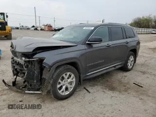 2022 Jeep Grand Cherokee Summit Reserve with VIN 1C4RJKET6N8508761, listed as a Copart auction lot 48996664 with 57,427 mi miles and Salvage title. Bid and sale history available at DreamBid. Image 1.