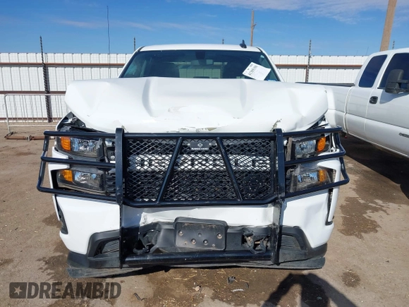 2020 Chevrolet Silverado 1500 Custom with VIN 3GCPWBEF3LG198949, listed as a IAAI auction lot 41305190 with 51,999 mi miles. Bid and sale history available at carsss.com. Image 12.