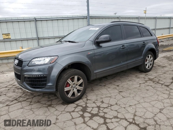 2015 Audi Q7 S line Prestige с VIN WA1DGAFEXFD030009, выставлен на аукционе Copart как лот 53810365 с пробегом 90 421 миль миль и Списание • Salvage title. История ставок и продаж доступна на DreamBid. Изображение 1.