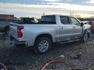 2020 Chevrolet Silverado 1500 LTZ with VIN 3GCUYGED1LG331510, listed as a Copart auction lot 45691385 with 74,304 mi miles and Salvage Title. Bid and sale history available at DreamBid. Image 3.