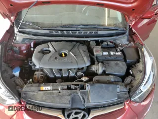 2014 Hyundai Elantra SE with VIN 5NPDH4AE7EH502722, listed as a Copart auction lot 61761715 with 74,791 mi miles and Salvage title. Bid and sale history available at DreamBid. Image 11.