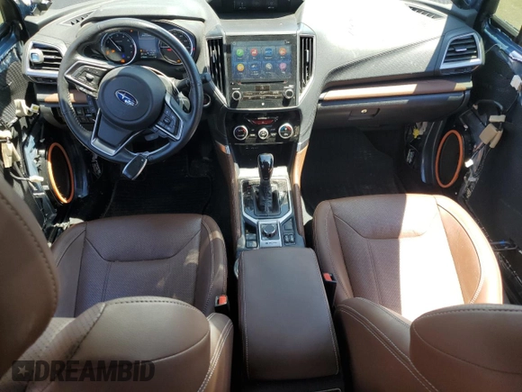 2020 Subaru Forester Touring with VIN JF2SKAXC9LH452951, listed as a Copart auction lot 56428495 with 12,390 mi miles and Salvage title. Bid and sale history available at DreamBid. Image 8.