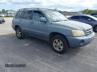 2001 Toyota Highlander z VIN JTEGD21AX10018377, wystawiony jako IAAI lot #41403728 z przebiegiem 223 303 mil mil oraz . Historia ofert i sprzedaży dostępna na DreamBid. Obrazek 1.
