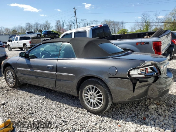 2005 Chrysler Sebring Touring z VIN 1C3EL55R45N685555, wystawiony jako Copart lot #53227955 z przebiegiem 95 492 mil mil oraz Szkoda całkowita • Salvage title. Historia ofert i sprzedaży dostępna na DreamBid. Obrazek 2.