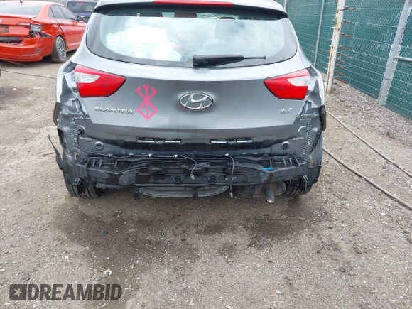 2016 Hyundai Elantra GT with VIN KMHD35LH0GU309974, listed as a IAAI auction lot 42029956 with 139,431 mi miles. Bid and sale history available at carsss.com. Image 6.