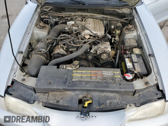 1996 Ford Mustang with VIN 1FALP4047TF106715, listed as a Copart auction lot 78658044 with 60,205 mi miles and Salvage Title. Bid and sale history available at carsss.com. Image 12.