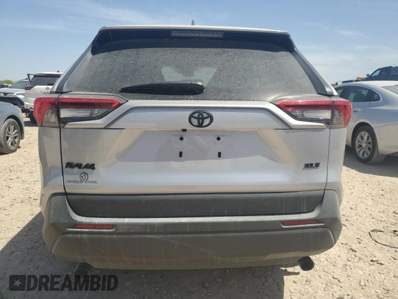 2024 Toyota RAV4 XLE Premium with VIN 2T3C1RFV1RC287814, listed as a Copart auction lot 48802135 with 3,680 mi miles and Salvage title. Bid and sale history available at DreamBid. Image 6.