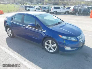 2012 Chevrolet Volt with VIN 1G1RA6E45CU111524, listed as a IAAI auction lot 41859742 with 1 mi miles. Bid and sale history available at carsss.com. Image 1.