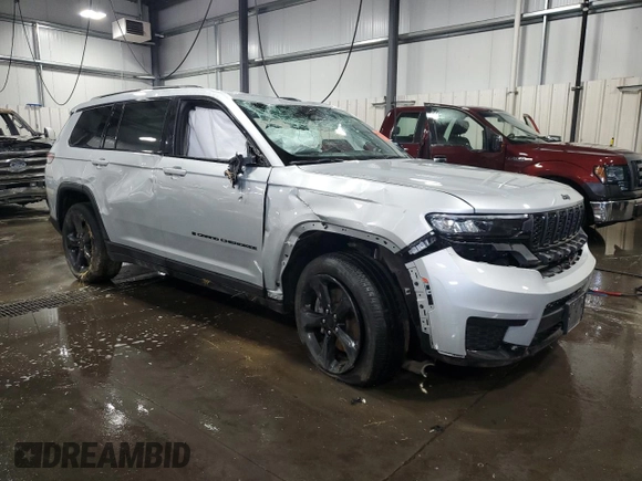 2023 Jeep Grand Cherokee Altitude with VIN 1C4RJKAG6P8881651, listed as a Copart auction lot 55986725 with 49,631 mi miles and Salvage title. Bid and sale history available at DreamBid. Image 4.