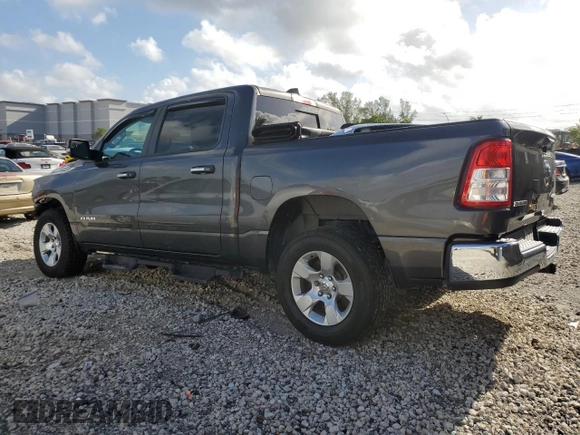 2019 Ram 1500 Big Horn/Lone Star with VIN 1C6RRFFG0KN804106, listed as a Copart auction lot 50991025 with 77,211 mi miles and Salvage Title. Bid and sale history available at carsss.com. Image 2.