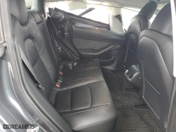 2023 Tesla Model 3 with VIN 5YJ3E1EA3PF674967, listed as a Copart auction lot 45691595 with 15,047 mi miles and Salvage Title. Bid and sale history available at carsss.com. Image 10.