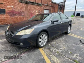2008 Lexus ES with VIN JTHBJ46G182198751, listed as a Copart auction lot 55494655 with 195,194 mi miles and Salvage Title. Bid and sale history available at carsss.com. Image 2.