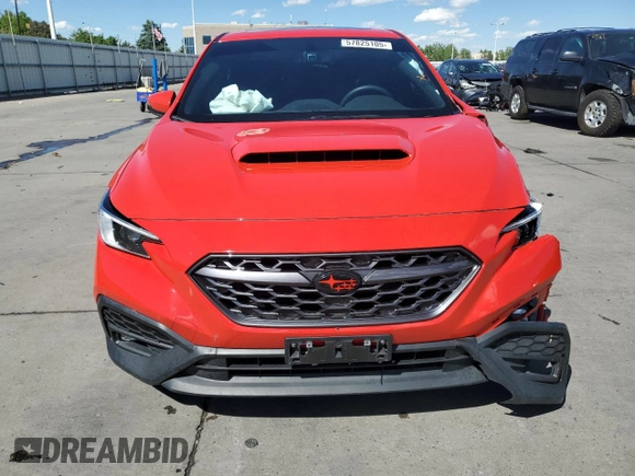 2023 Subaru WRX Limited z VIN JF1VBAL65P9819006, wystawiony jako Copart lot #57825105 z przebiegiem 16 728 mil mil oraz Szkoda całkowita • Salvage title. Historia ofert i sprzedaży dostępna na DreamBid. Obrazek 5.