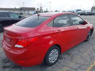 2016 Hyundai Accent SE with VIN KMHCT4AE1GU083877, listed as a IAAI auction lot 41902909 with 53,260 mi miles. Bid and sale history available at carsss.com. Image 4.