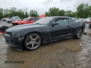 2014 Chevrolet Camaro LT with VIN 2G1FC1E30E9133499, listed as a Copart auction lot 55393375 with 146,922 mi miles and Salvage title. Bid and sale history available at DreamBid. Image 1.