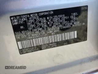2011 Toyota RAV4 Sport with VIN JTMRK4DV8B5101145, listed as a Copart auction lot 52458935 with 163,857 mi miles and Salvage Title. Bid and sale history available at carsss.com. Image 12.
