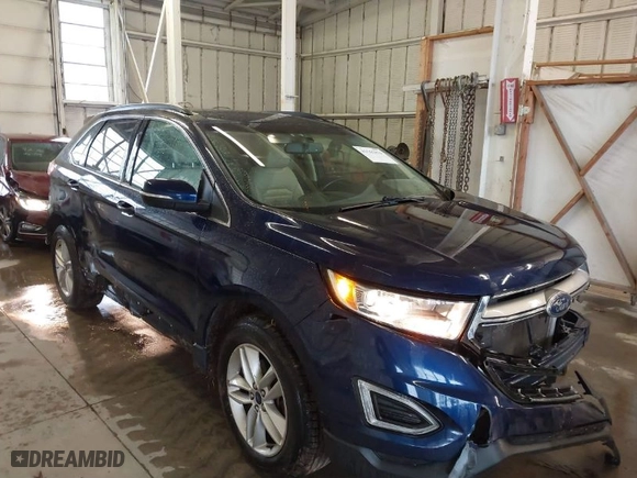 2016 Ford Edge SEL with VIN 2FMPK3J85GBC04702, listed as a IAAI auction lot 41565815 with 90,105 mi miles. Bid and sale history available at carsss.com. Image 1.